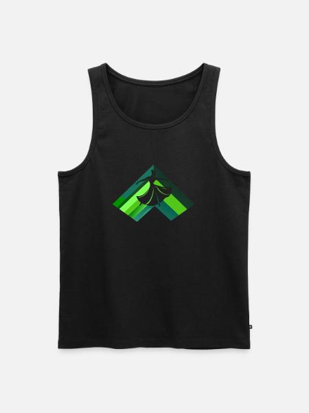 Dancing Foxtrot - Men's Premium Organic Tank Top - black