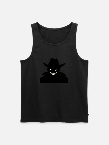Agent XXY - Men's Premium Organic Tank Top - black