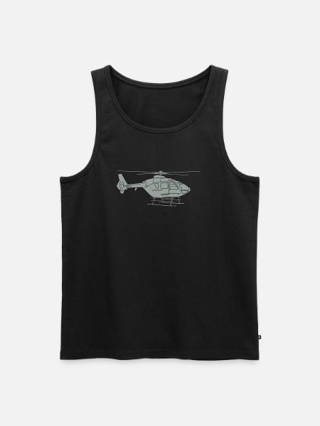 Helicopter 2 - Men's Premium Organic Tank Top - black