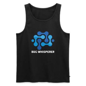 QA Ingenieur QA Tester Software Tester - Männer Premium Bio Tank Top - Schwarz - Vorne - AI Model Male 178 light (178cm)
