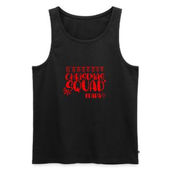 Christmas Squad - Most Likely - Funny Christmas - Men's Premium Organic Tank Top - black - Front - Michal (187cm)