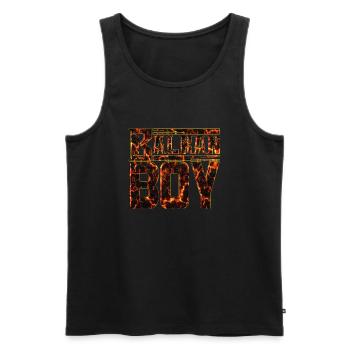Balkan Kroatien Bosnien Serbien juge exyu boy boys - Männer Premium Bio Tank Top - Schwarz - Vorne - Michal (187cm)