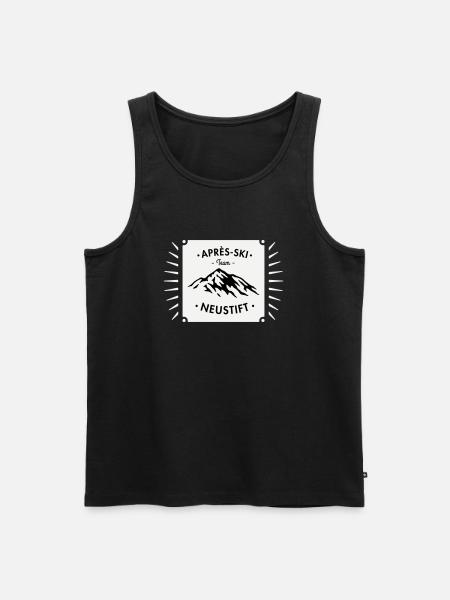 Après-Ski Neustift - Men's Premium Organic Tank Top - black