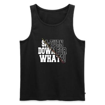 christmas funny quote astronomy lovers bday - Männer Premium Bio Tank Top - Schwarz - Vorne - Michal (187cm)