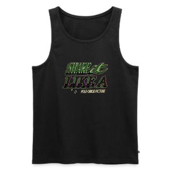 christmas present cool funny statement bday - Männer Premium Bio Tank Top - Schwarz - Vorne - Michal (187cm)