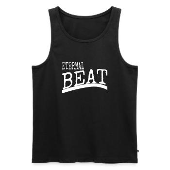 cool rhythm in nature statement birthday jokes - Männer Premium Bio Tank Top - Schwarz - Vorne - AI Model Male 178 light (178cm)