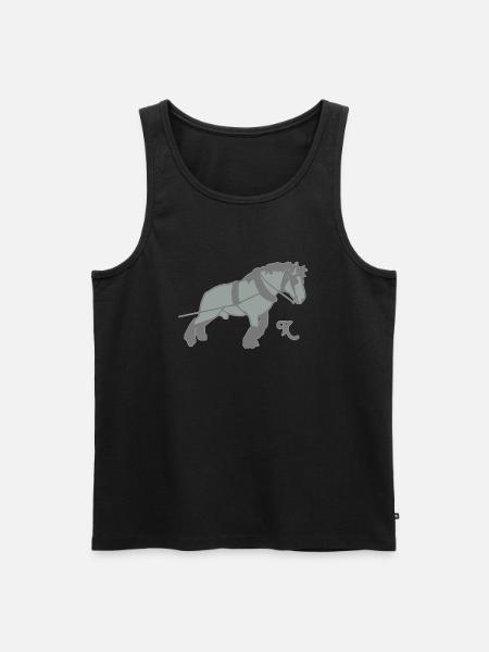 kaltblutziehtk - Männer Premium Bio Tank Top - Schwarz