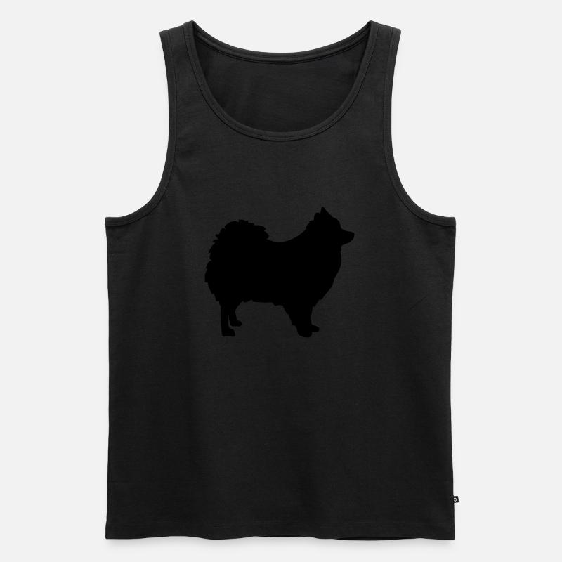 Spitz - Männer Premium Bio Tank Top - Schwarz