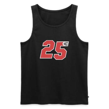Erzurum - Männer Premium Bio Tank Top - Schwarz - Vorne - Michal (187cm)