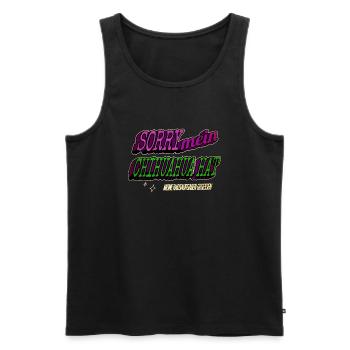 schäferhund geburtstagsgeschenk doggie - Männer Premium Bio Tank Top - Schwarz - Vorne - AI Model Male 178 light (178cm)