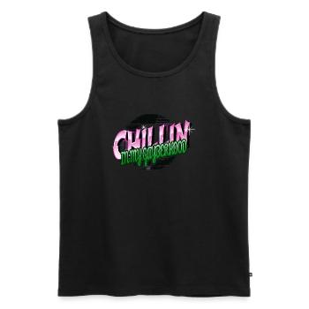 activist tshirts gift gay rights birthday - Men's Premium Organic Tank Top - black - Front - AI Model Male 178 light (178cm)