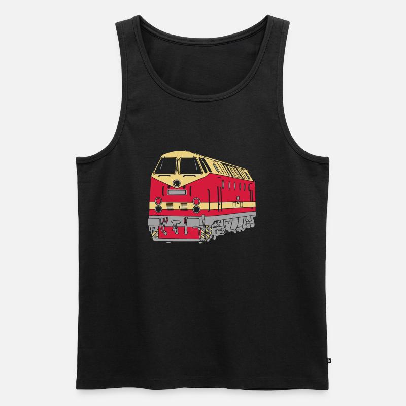 DR 119 - Männer Premium Bio Tank Top - Schwarz