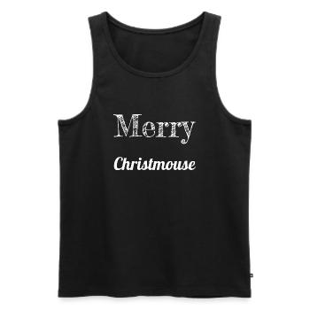 animal tshirt dinosaur awesome statement bedroom - Männer Premium Bio Tank Top - Schwarz - Vorne - AI Model Male 178 light (178cm)