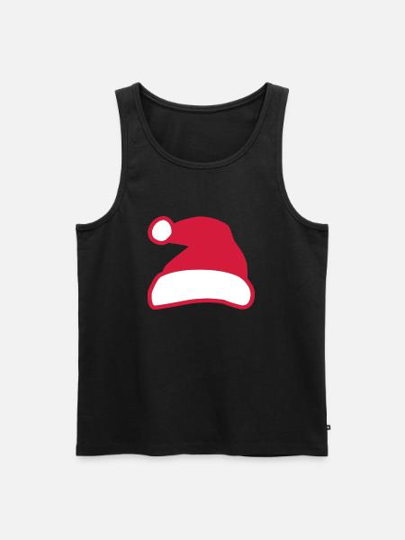 Weihnachtsmann - Männer Premium Bio Tank Top - Schwarz