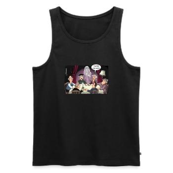 Seance 'You re on Mute' - Men's Premium Organic Tank Top - black - Front - Michal (187cm)