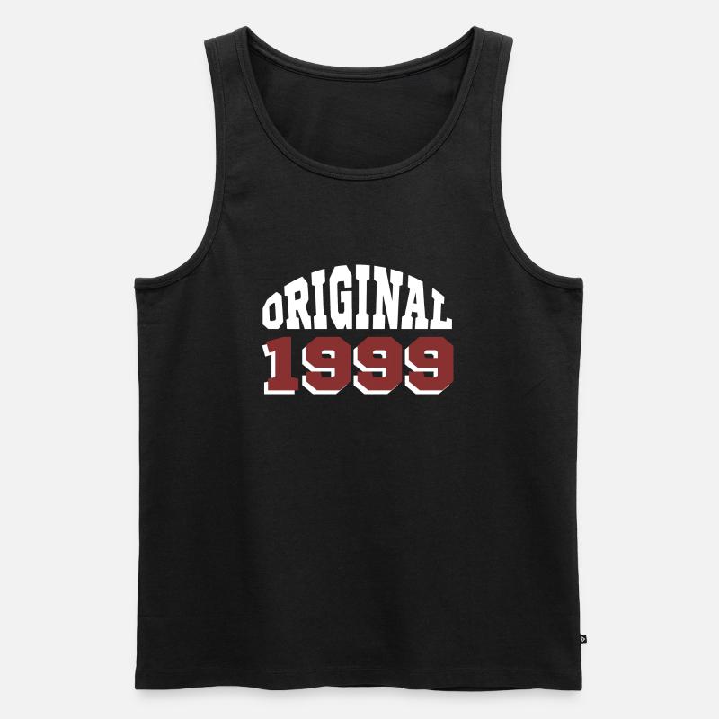 Original 1999 - Männer Premium Bio Tank Top - Schwarz