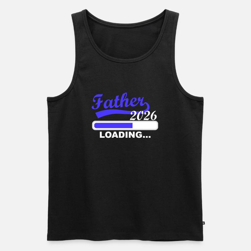 Vater 2026 Wird Bald Wirklichkeit - Männer Premium Bio Tank Top - Schwarz