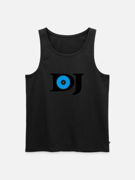 dj - Débardeur bio Premium Homme - noir