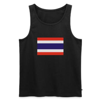 thailand - Débardeur bio Premium Homme - noir - Devant - Michal (187cm)