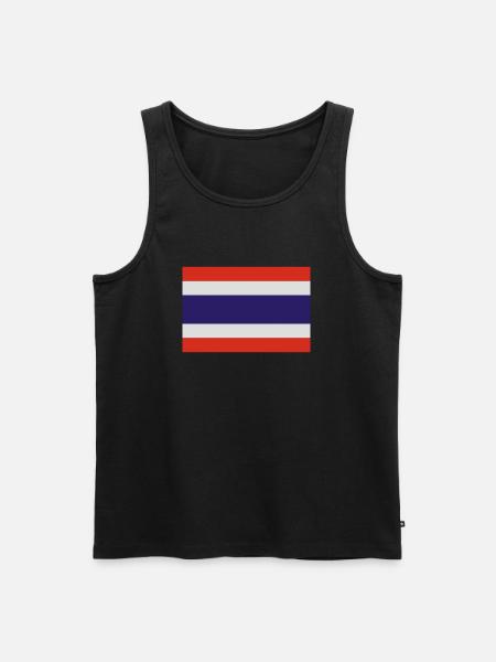thailand - Men's Premium Organic Tank Top - black