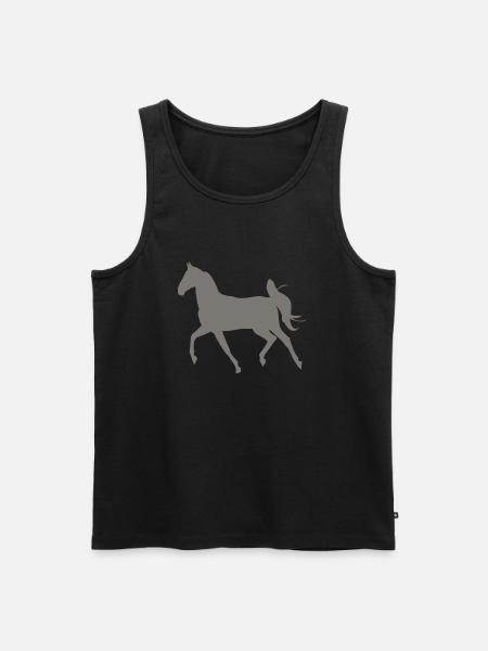 cheval - Débardeur bio Premium Homme - noir