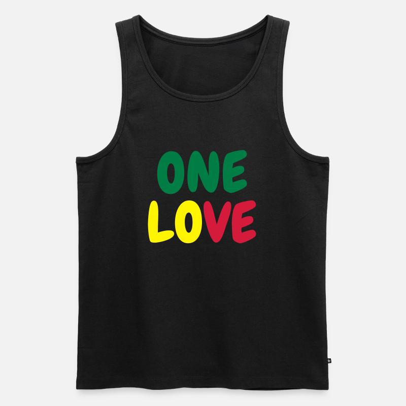 Cannabis / Drogen / Haschisch / Alkohol / Weed - Männer Premium Bio Tank Top - Schwarz