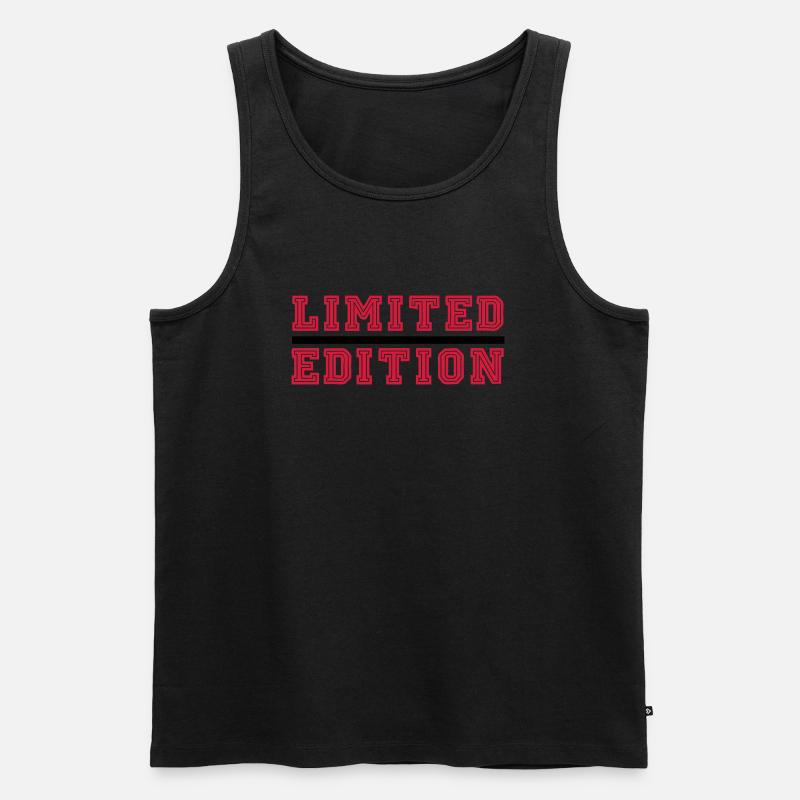 limited_edition_2 - Männer Premium Bio Tank Top - Schwarz