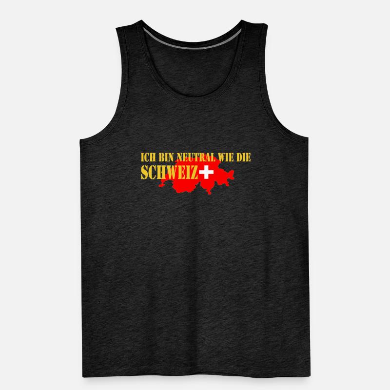 schweiz Männer Premium Bio Tank Top