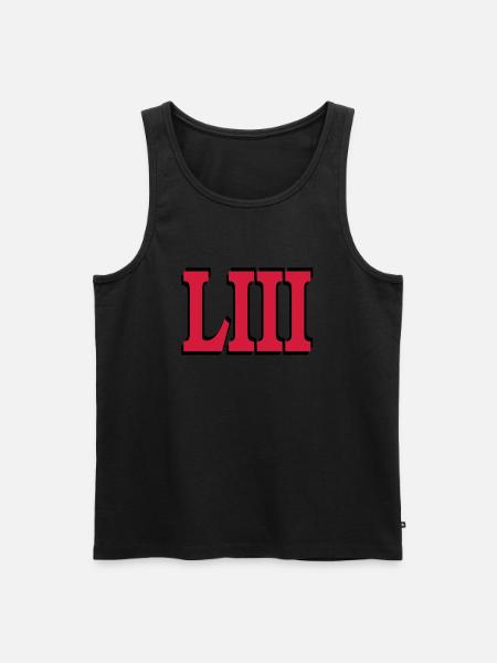 53rd Birthday - Men's Premium Organic Tank Top - black