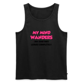Funny - Männer Premium Bio Tank Top - Schwarz - Vorne - AI Model Male 178 light (178cm)