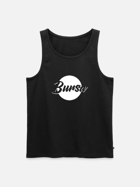 Bursa 16 - Männer Premium Bio Tank Top - Schwarz