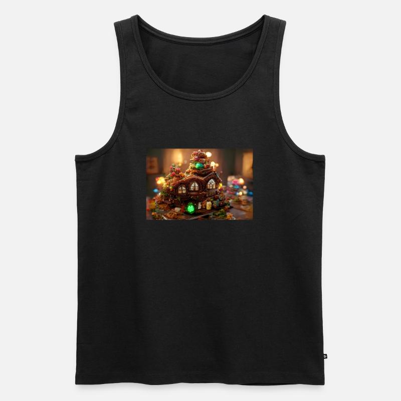 Weihnachten 25 - Männer Premium Bio Tank Top - Schwarz