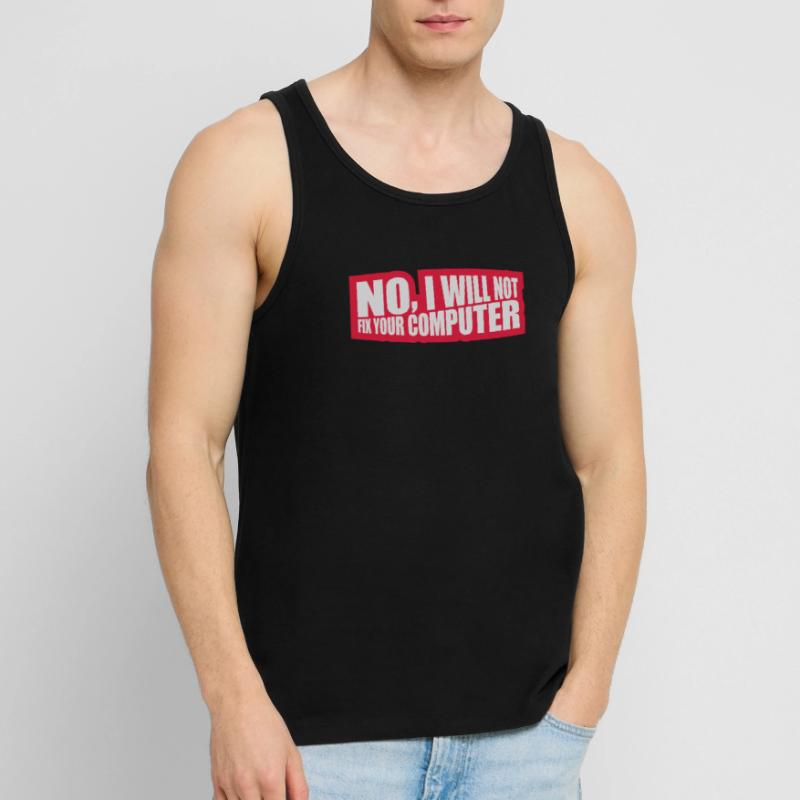 Ne pas réparer votre ordinateur Débardeur bio Premium Homme