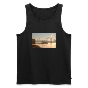 Weserstadion - Männer Premium Bio Tank Top - Schwarz - Vorne - Michal (187cm)