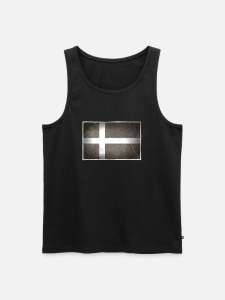 Denmark - Men's Premium Organic Tank Top - black