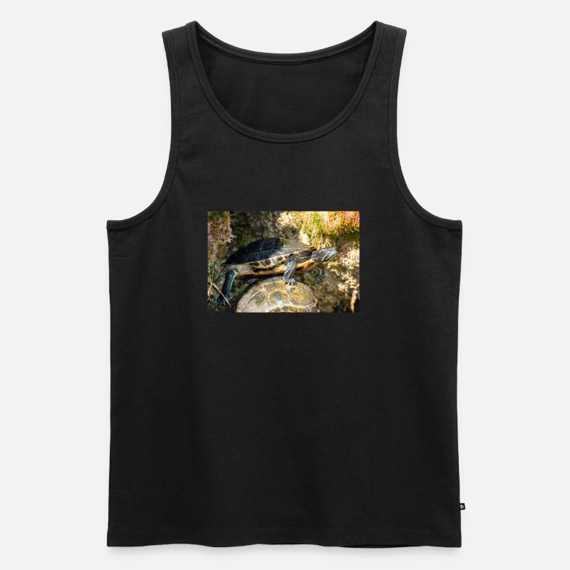 Trachemys scripta scripta scripta - Débardeur bio Premium Homme - noir