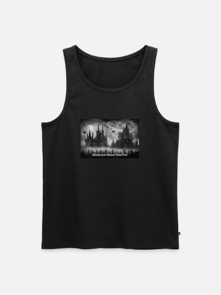 Halloween - Men's Premium Organic Tank Top - black