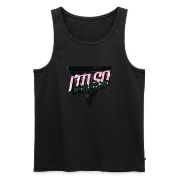 astronomy art awesome present idea present - Männer Premium Bio Tank Top - Schwarz - Vorne - AI Model Male 178 light (178cm)