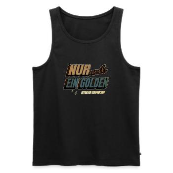 Paw Quote Greyhound Cool Geek Boxer Doggie Humor - Men's Premium Organic Tank Top - black - Front - Michal (187cm)