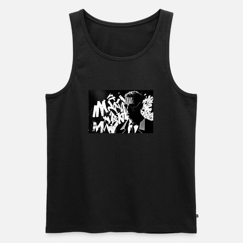 Agent #3 - Männer Premium Bio Tank Top - Schwarz