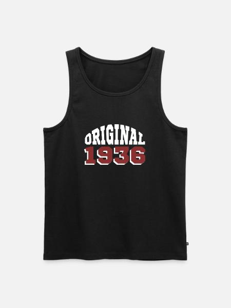 Original 1936 - Men's Premium Organic Tank Top - black