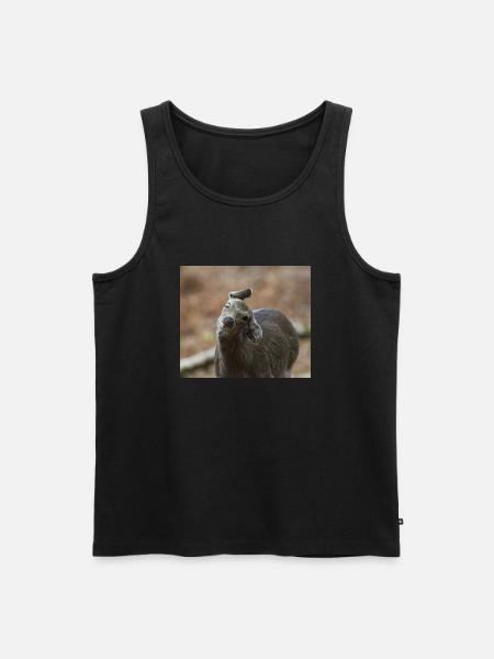 000 3550 NEF - Men's Premium Organic Tank Top - black
