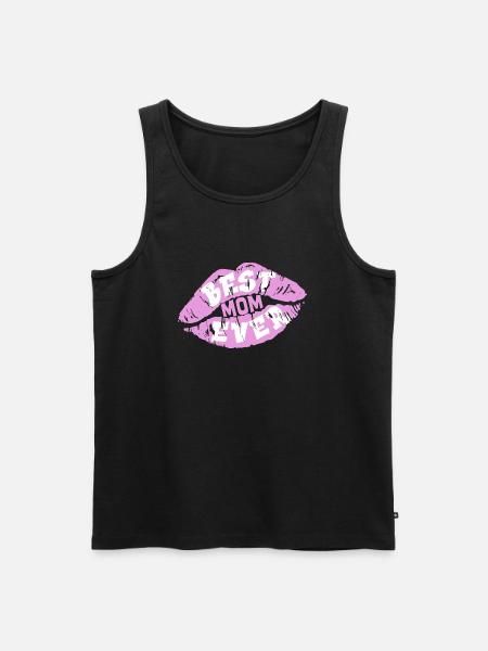 Mom - Men's Premium Organic Tank Top - black