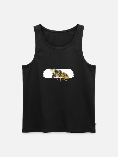 Wasp during transport - Men's Premium Organic Tank Top - black