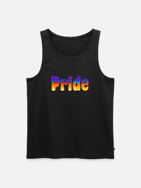Pride - Men's Premium Organic Tank Top - black