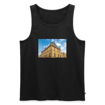 Archiepiscopal Vicariate General in Osnabrück - Men's Premium Organic Tank Top - black - Front - AI Model Male 178 light (178cm)