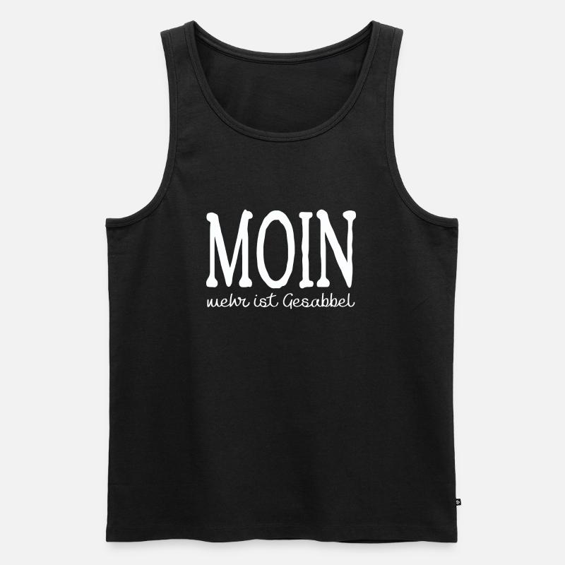 MOIN - Männer Premium Bio Tank Top - Schwarz