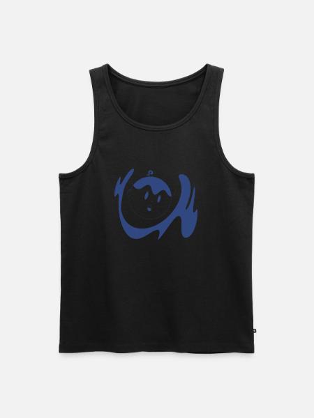 Feel Free - Men's Premium Organic Tank Top - black