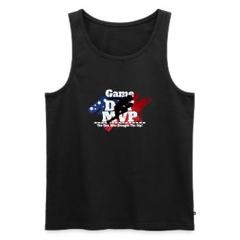 Game Day The One Who Brought The Dip - Men's Premium Organic Tank Top - black - Front - Michal (187cm)