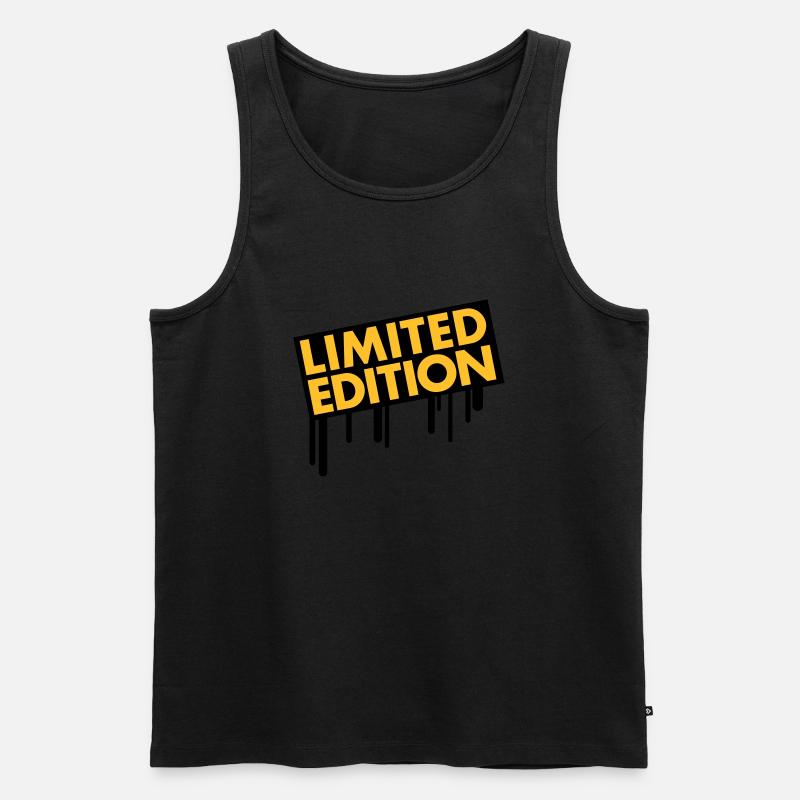 limited_edition_graffiti - Men's Premium Organic Tank Top - black